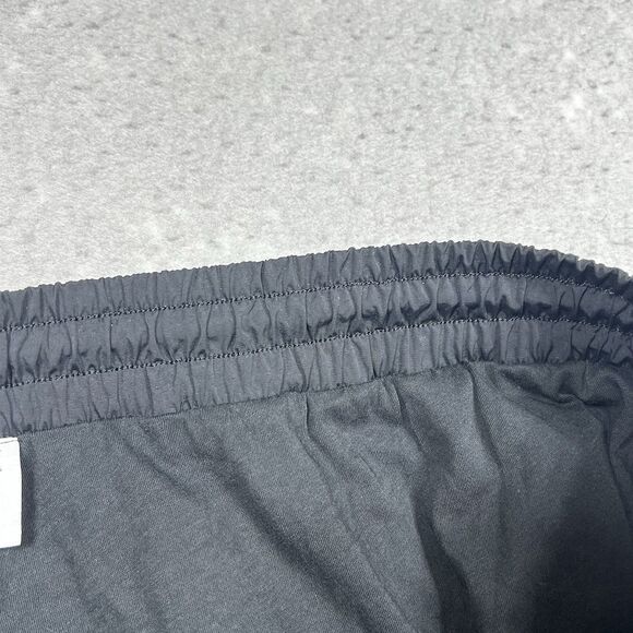 Gymshark Track Pants Joggers Mens Size XXL Black Gray Nylon Cotton Pockets - Picture 12 of 14